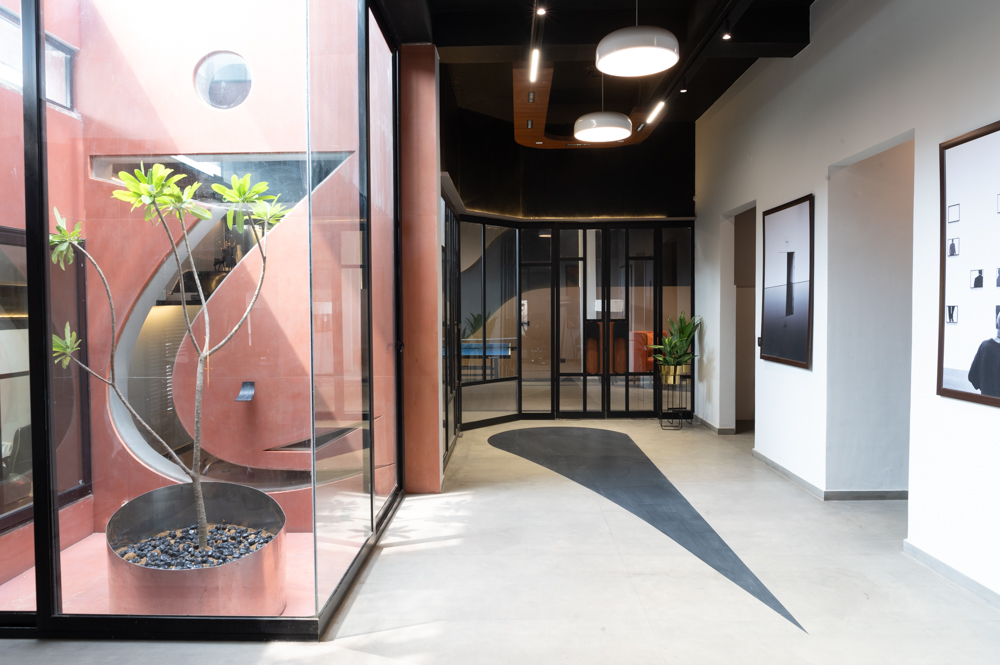 Modern FRP planters for balconies and commercial spaces